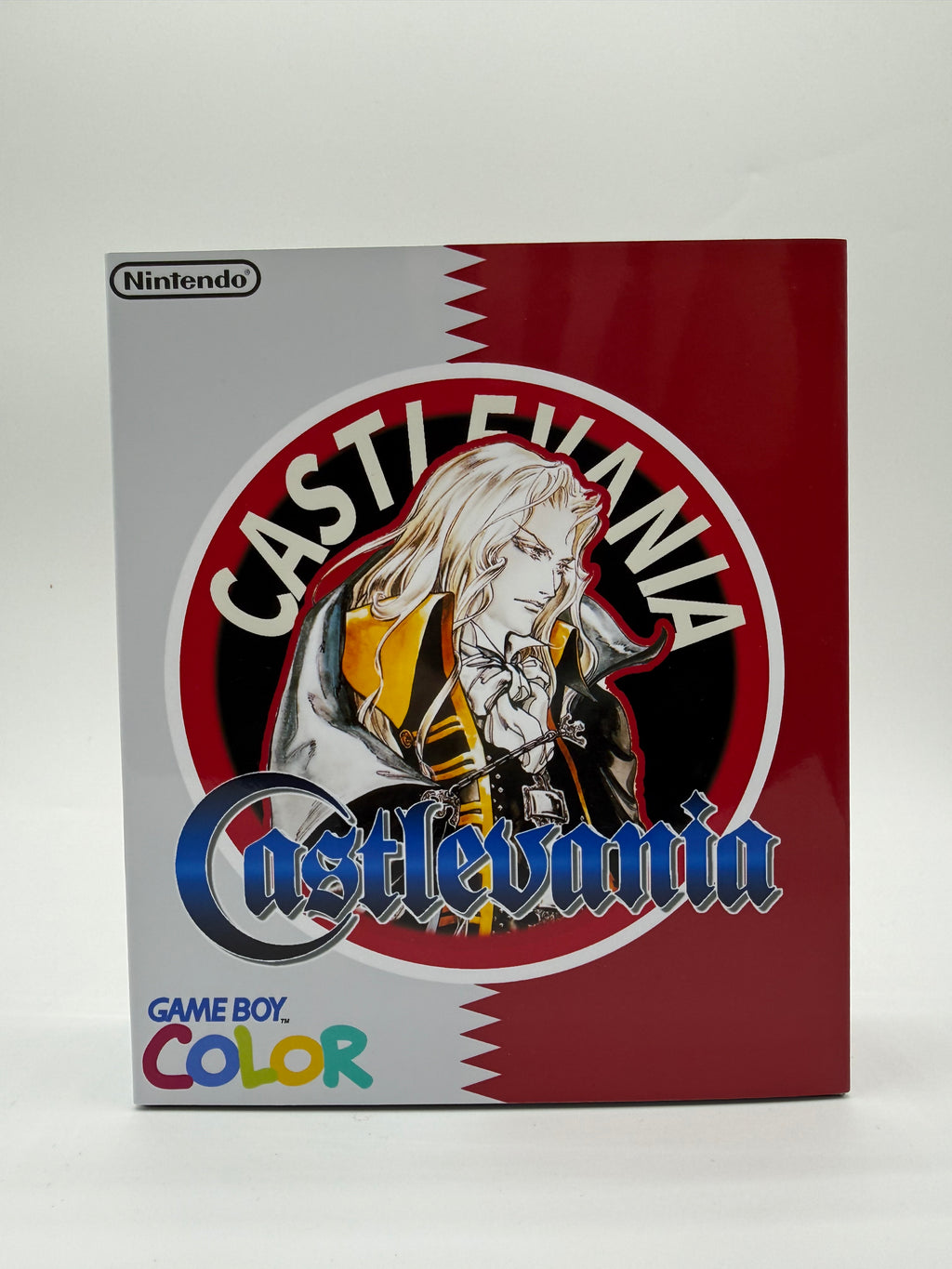 Castlevania Gameboy Color w/ Matching Box USB C Rechargeable & IPS Screen