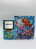 Misty Pokemon Trainer Gameboy Color w/ Matching Box USB C Rechargeable & IPS Screen