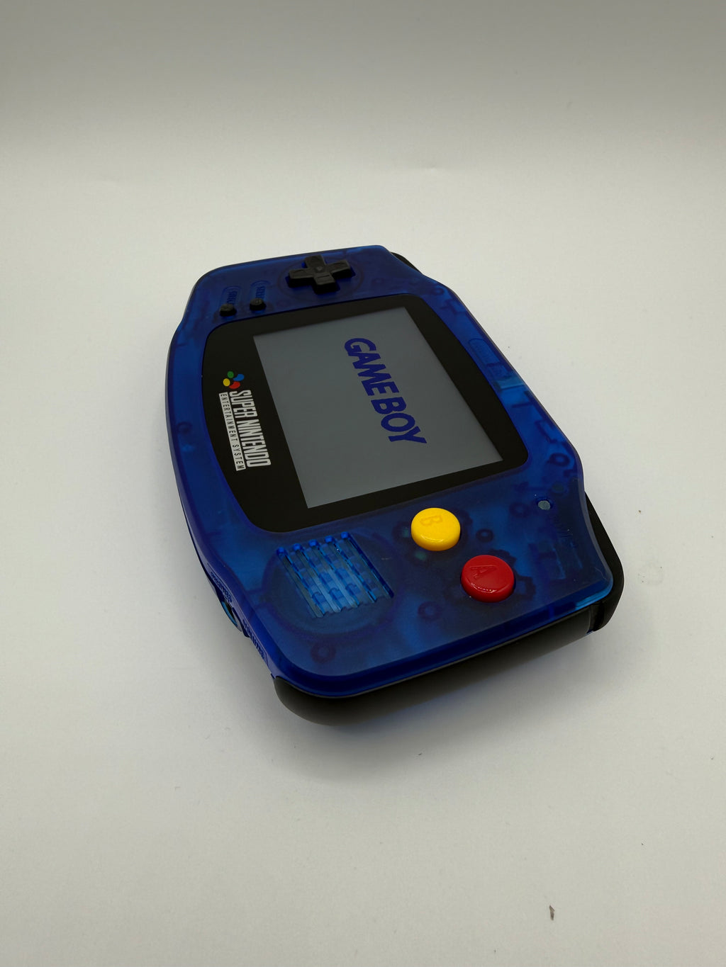 Custom Super Nintendo Gameboy Advance W/ IPS Backlit Display