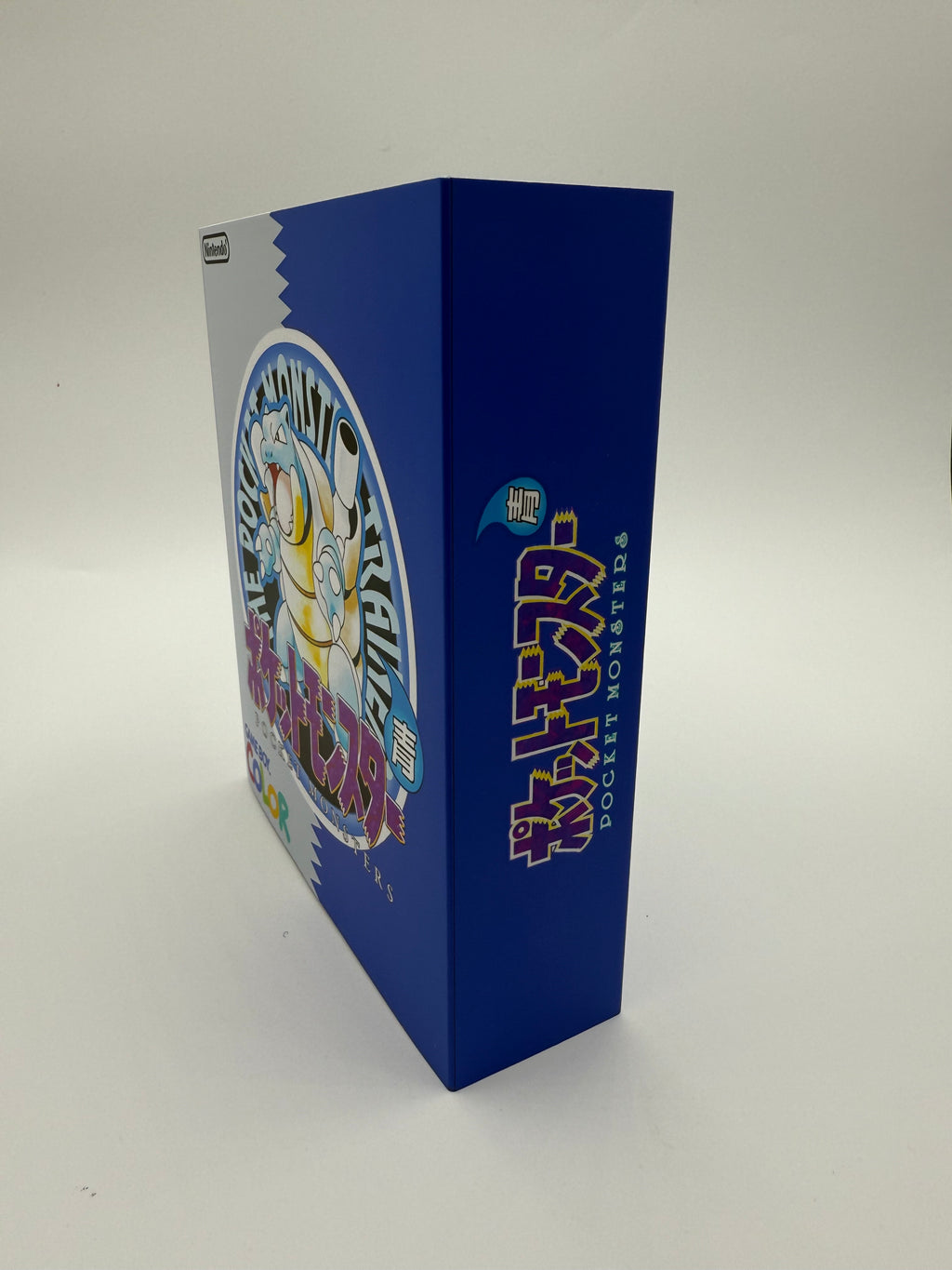 Blastoise Gameboy Color w/ Matching Box USB C Rechargeable & IPS Screen