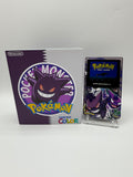 Gengar Gameboy Color w/ Matching Box USB C Rechargeable & IPS Screen
