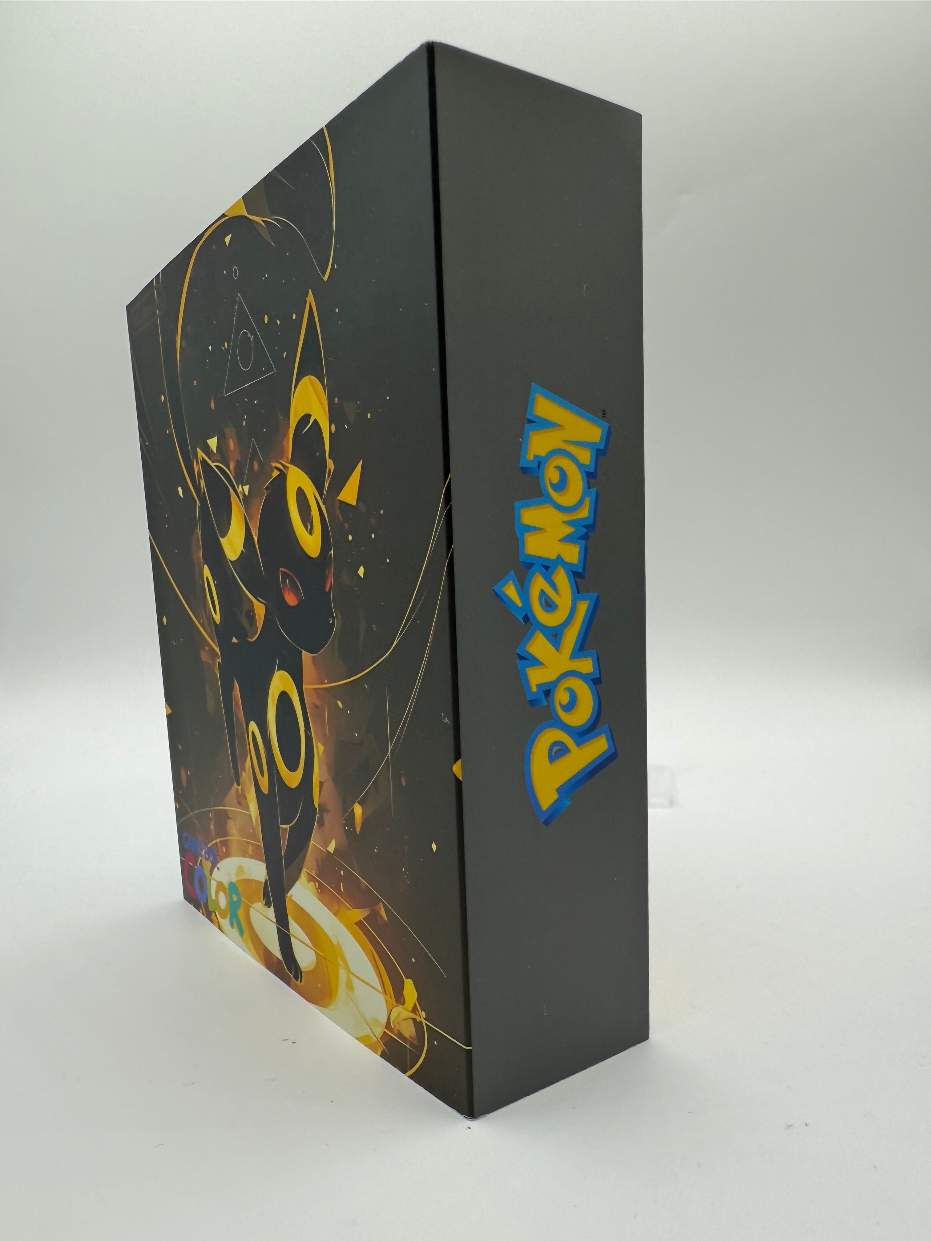 Umbreon Gameboy Color w/ Matching Box USB C Rechargeable & IPS Screen