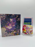 Mew Gameboy Color w/ Matching Box USB C Rechargeable & IPS Screen