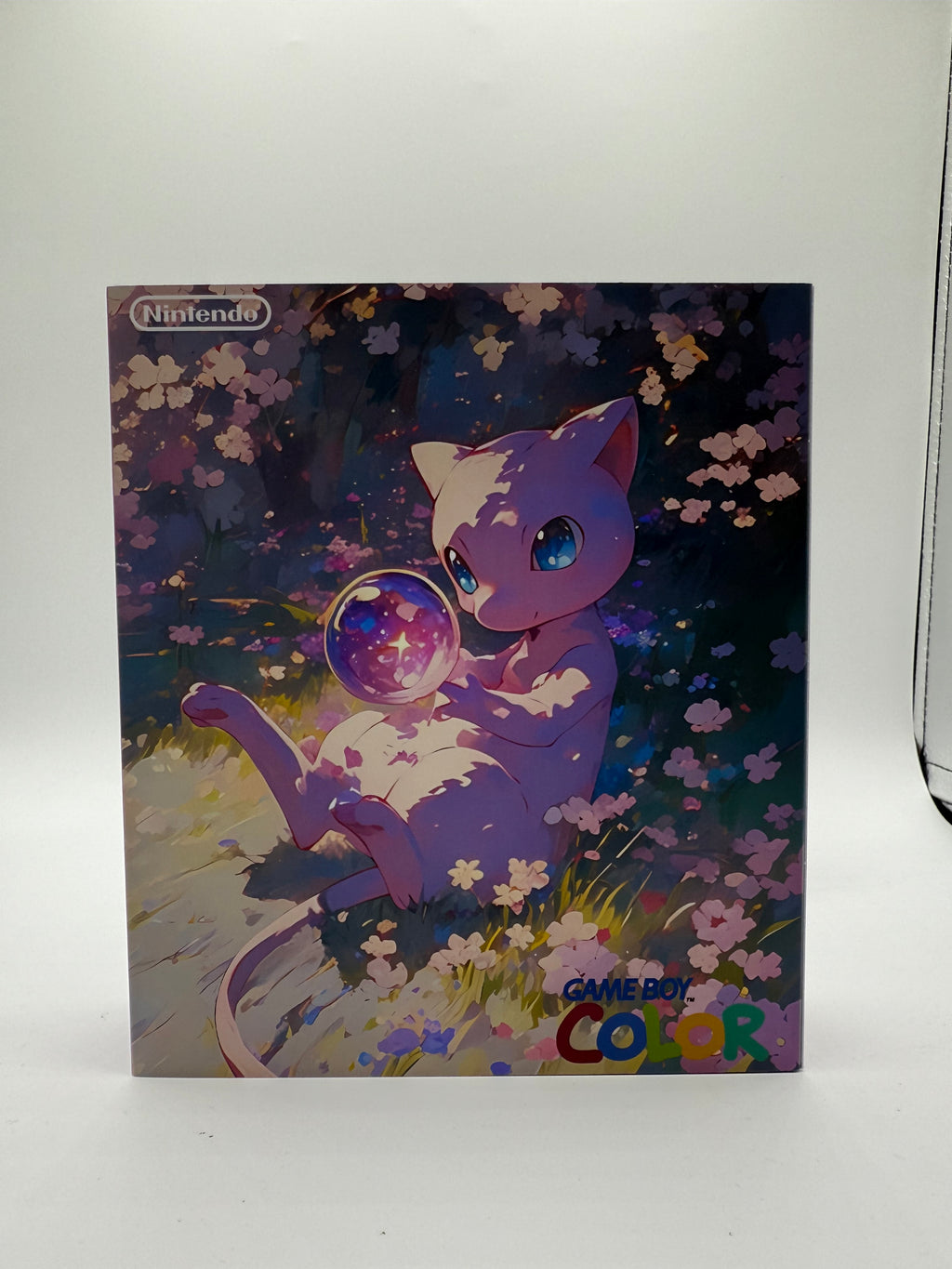 Mew Gameboy Color w/ Matching Box USB C Rechargeable & IPS Screen