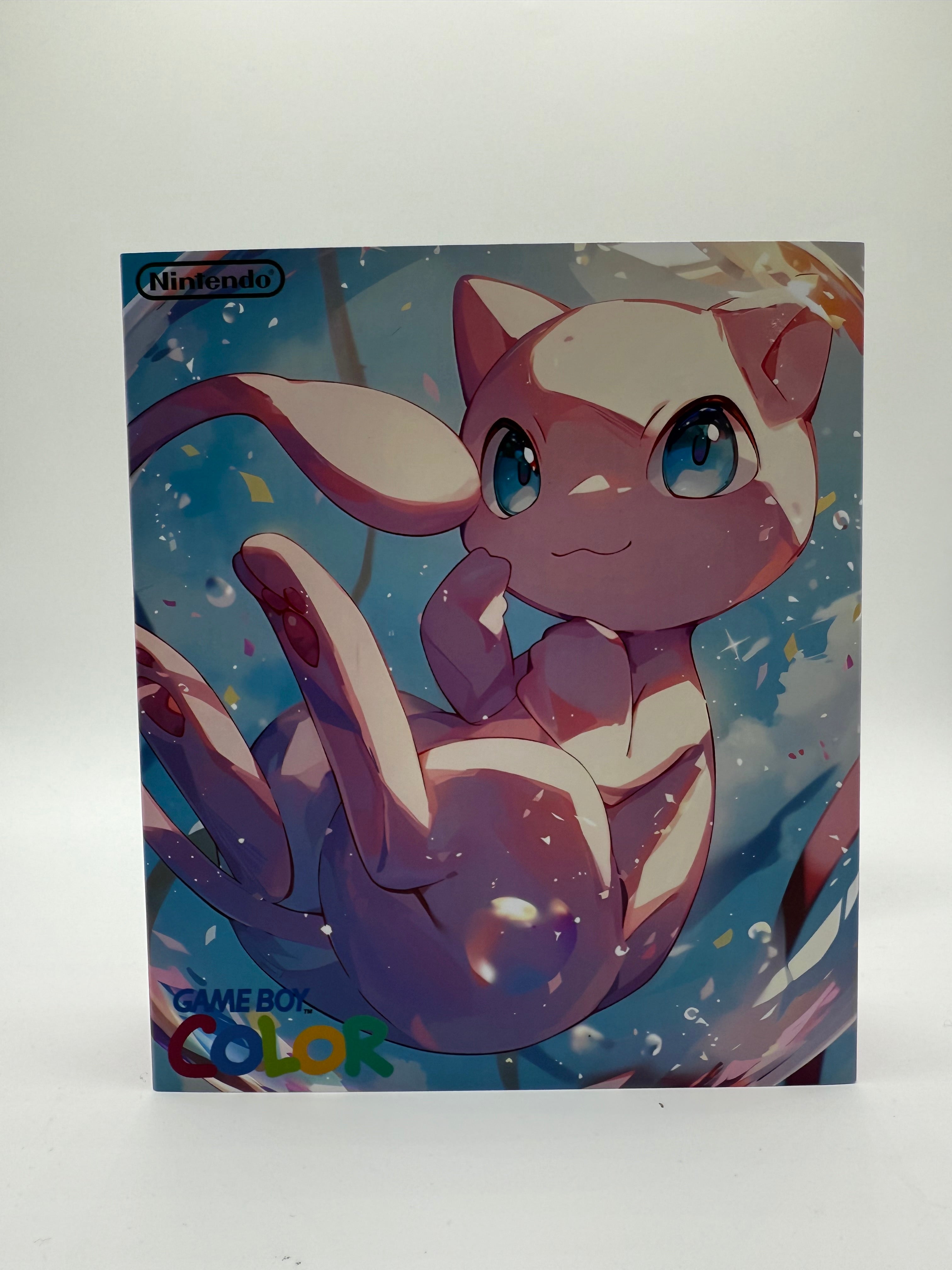 Mew Gameboy Color w/ Matching Box USB C Rechargeable & IPS Screen