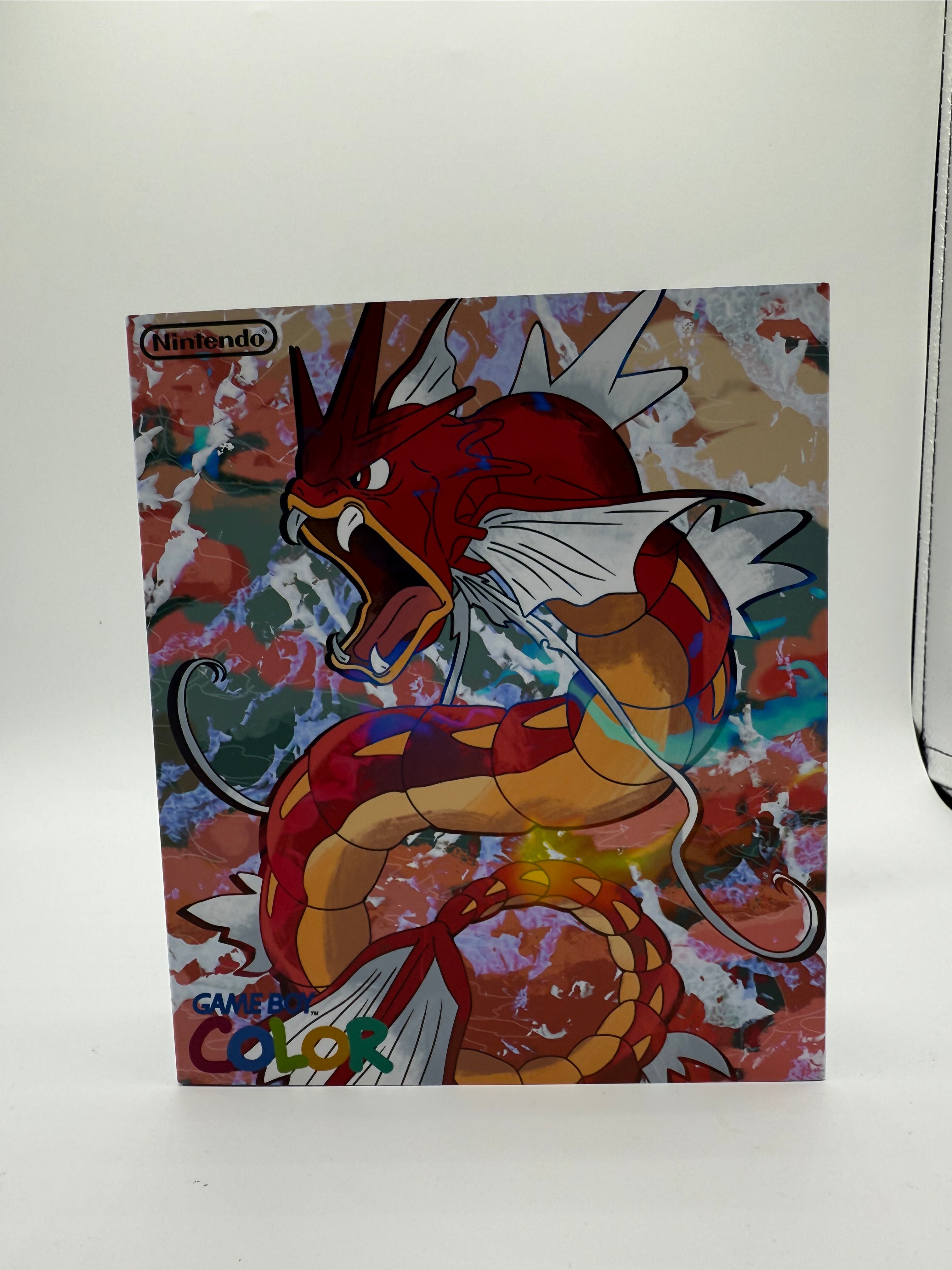 Red Gyradous Gameboy Color w/ Matching Box USB C Rechargeable & IPS Screen