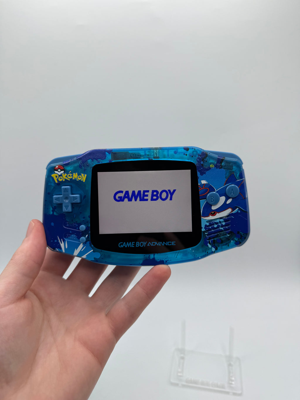 Kyogre Gameboy Advance w/ Matching Box